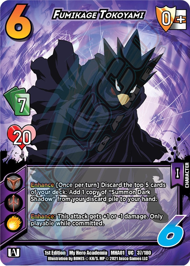Image for Fumikage Tokoyami (UniVersus: My Hero Academia) (37/180) - UniVersus