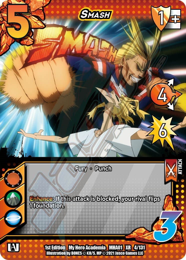 Image for Smash (XR) (UniVersus: My Hero Academia) (4/131) - UniVersus