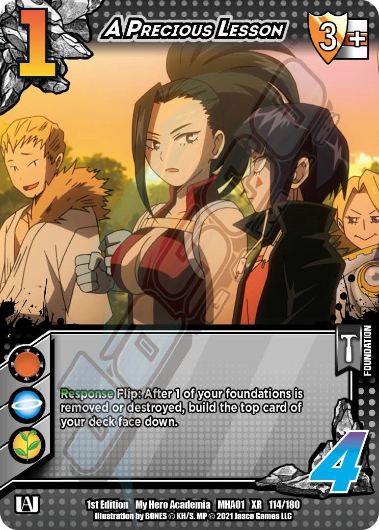 Image for A Precious Lesson (XR) (UniVersus: My Hero Academia) (114/180) - UniVersus