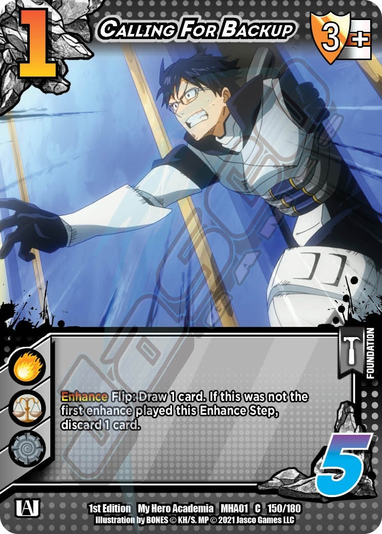 Image for Calling for Backup (UniVersus: My Hero Academia) (150/180) - UniVersus