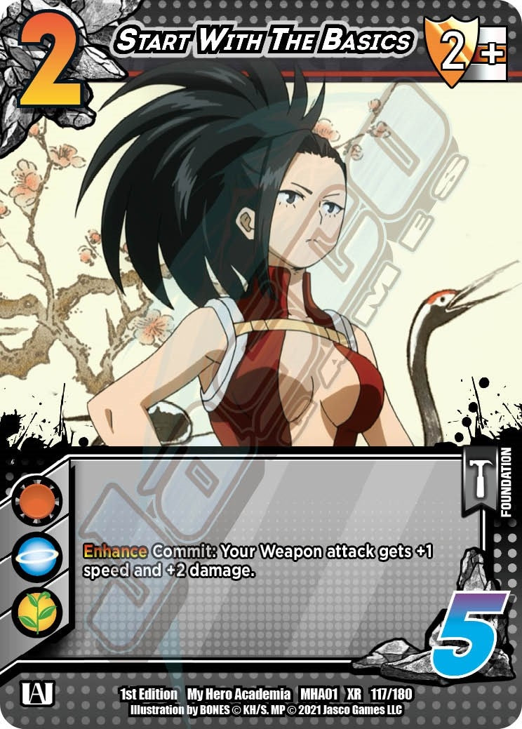Image for Start With the Basics (XR) (UniVersus: My Hero Academia) (117/180) - UniVersus