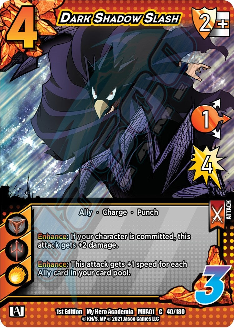 Image for Dark Shadow Slash (UniVersus: My Hero Academia) (40/180) - UniVersus