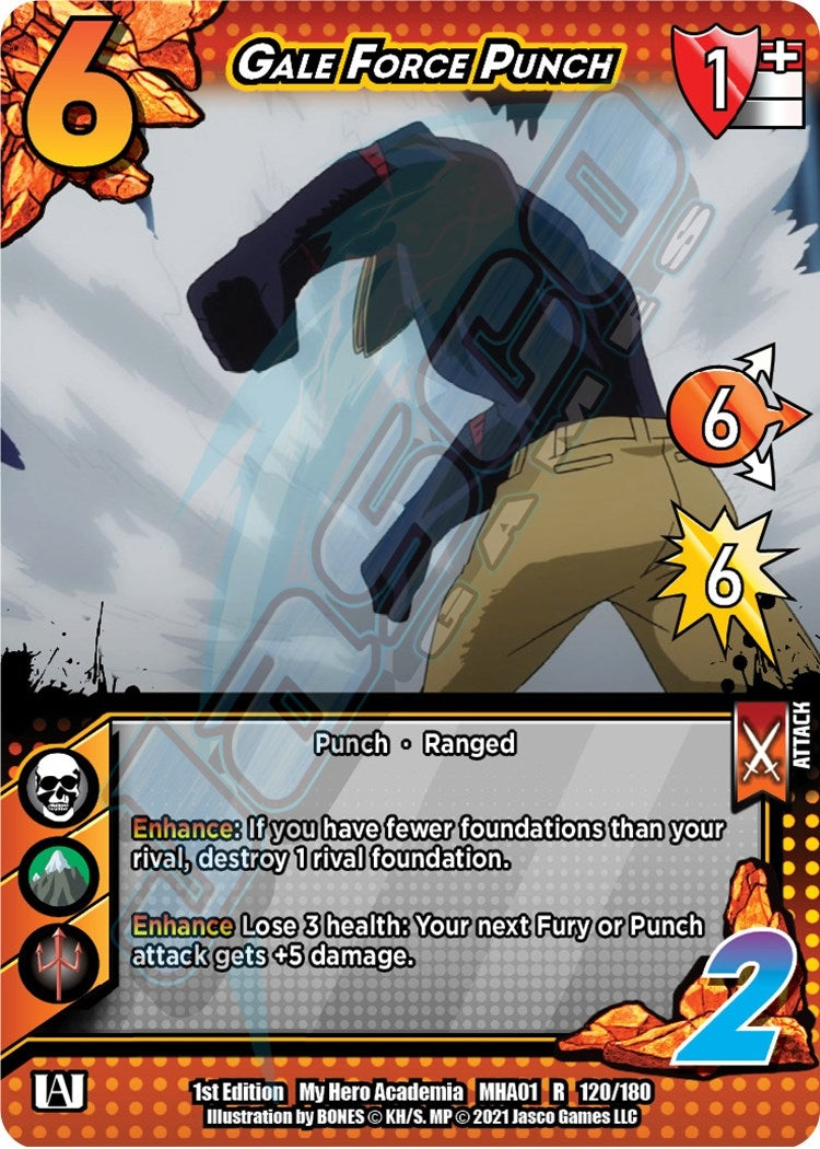 Image for Gale Force Punch (UniVersus: My Hero Academia) (120/180) - UniVersus