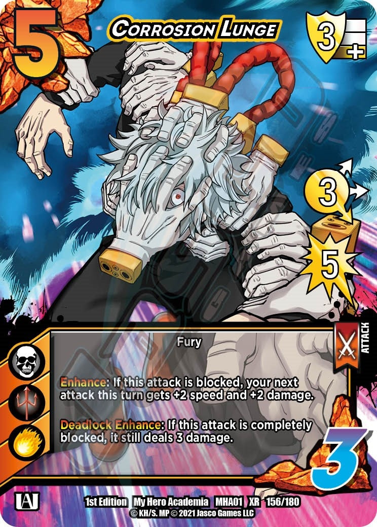 Image for Corrosion Lunge (XR) (UniVersus: My Hero Academia) (156/180) - UniVersus