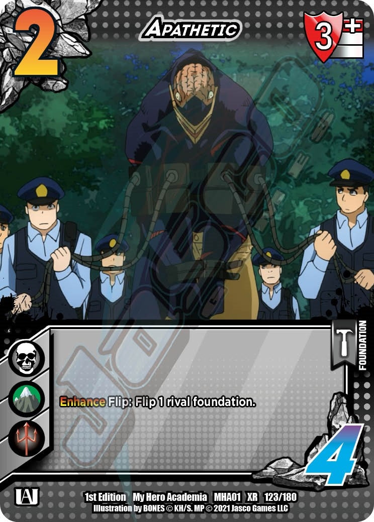 Image for Apathetic (XR) (UniVersus: My Hero Academia) (123/180) - UniVersus