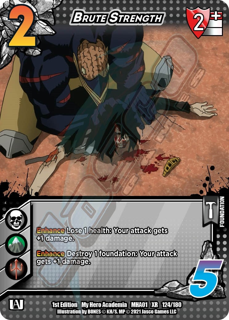 Image for Brute Strength (XR) (UniVersus: My Hero Academia) (124/180) - UniVersus