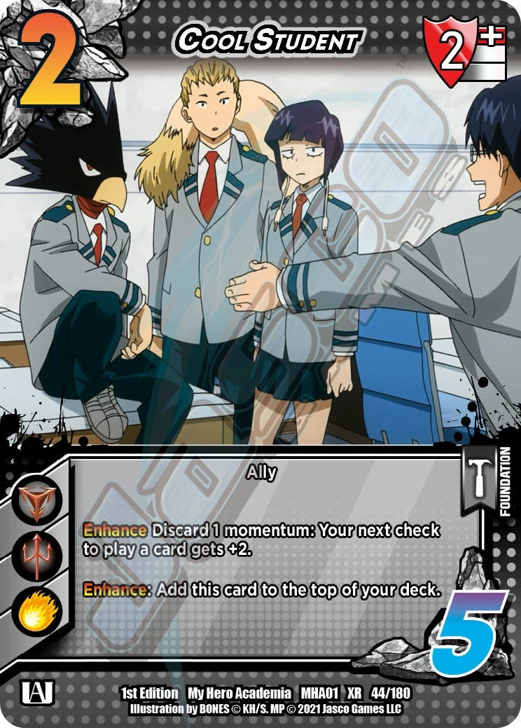 Image for Cool Student (XR) (UniVersus: My Hero Academia) (44/180) - UniVersus