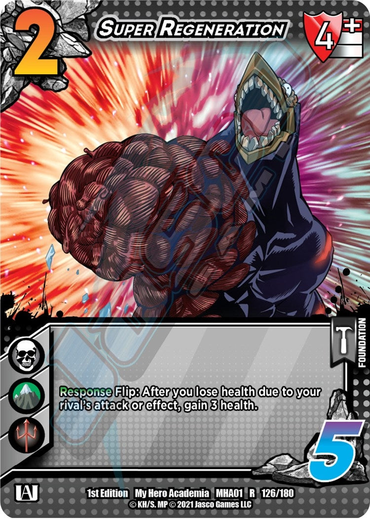 Image for Super Regeneration (UniVersus: My Hero Academia) (126/180) - UniVersus