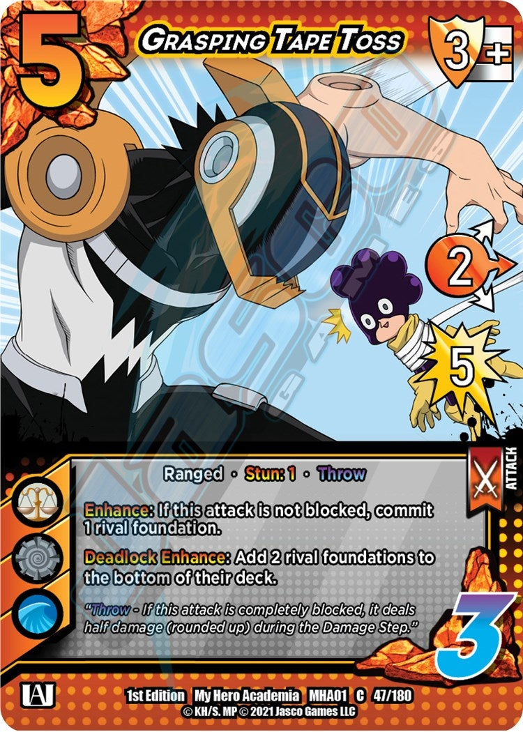 Image for Grasping Tape Toss (UniVersus: My Hero Academia) (47/180) - UniVersus