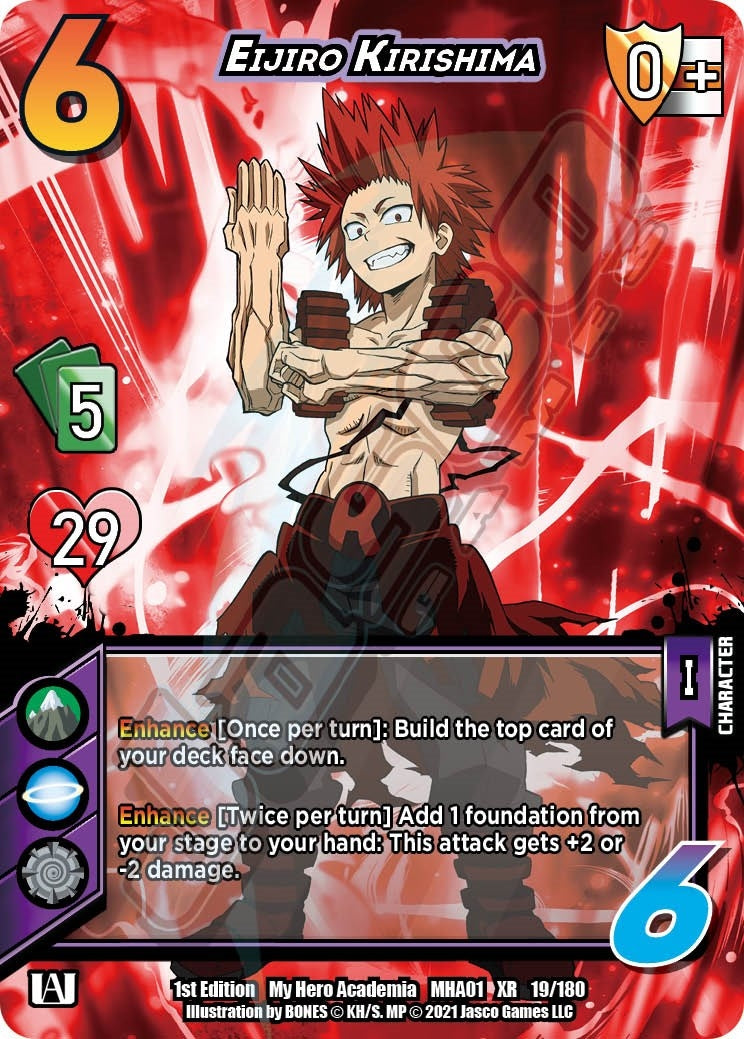 Image for Eijiro Kirishima (XR) (UniVersus: My Hero Academia) (19/180) - UniVersus