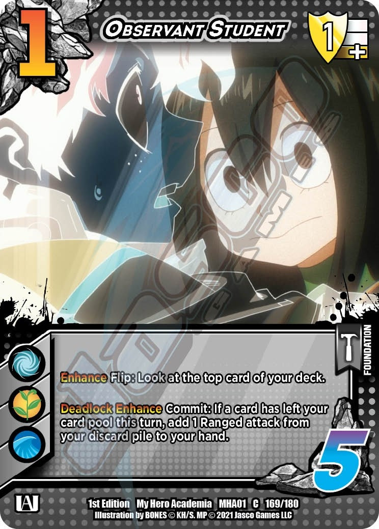 Image for Observant Student (UniVersus: My Hero Academia) (169/180) - UniVersus