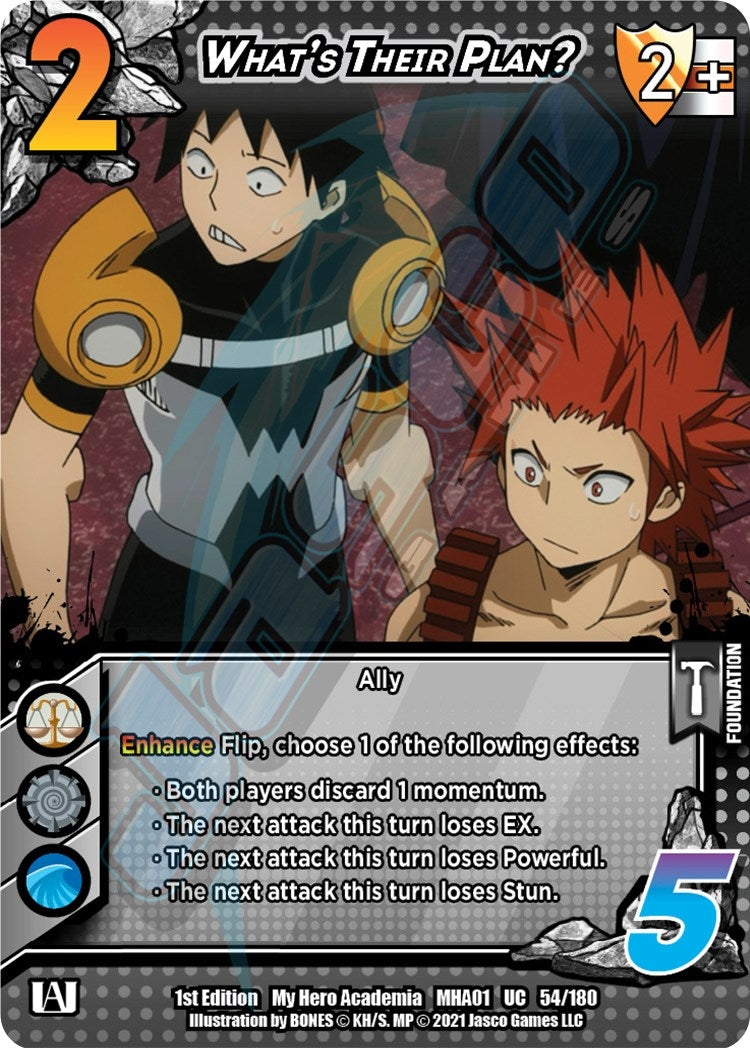 Image for What's Their Plan? (UniVersus: My Hero Academia) (54/180) - UniVersus