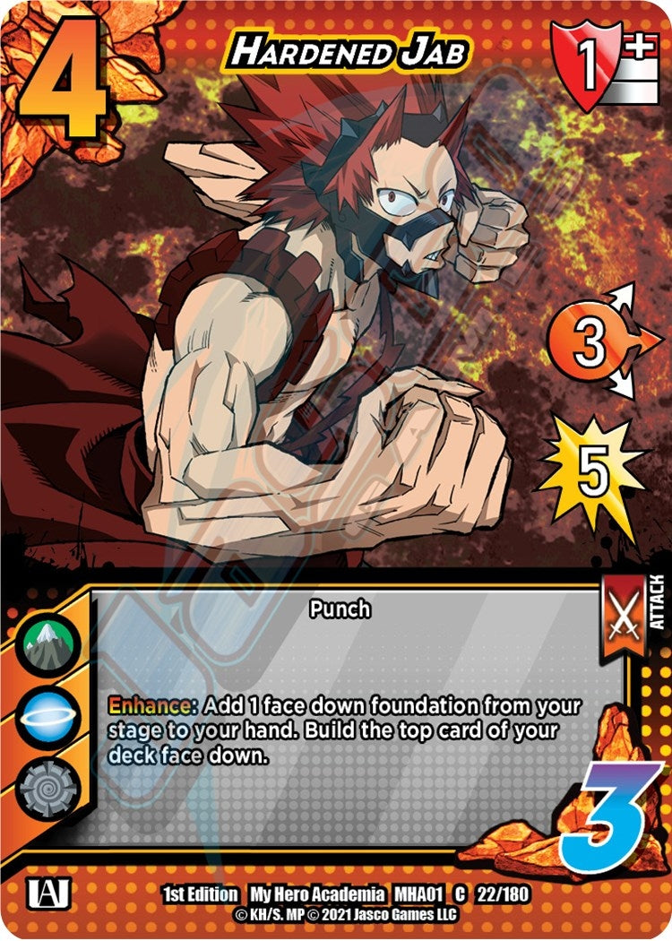 Image for Hardened Jab (UniVersus: My Hero Academia) (22/180) - UniVersus