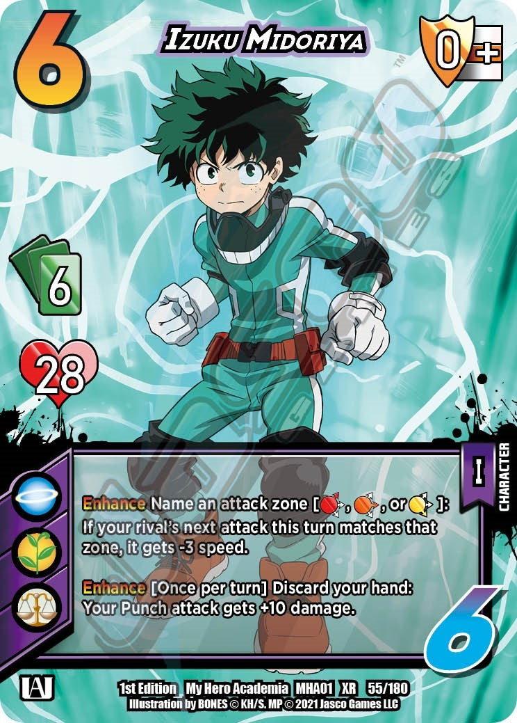 Image for Izuku Midoriya (XR) (UniVersus: My Hero Academia) (55/180) - UniVersus