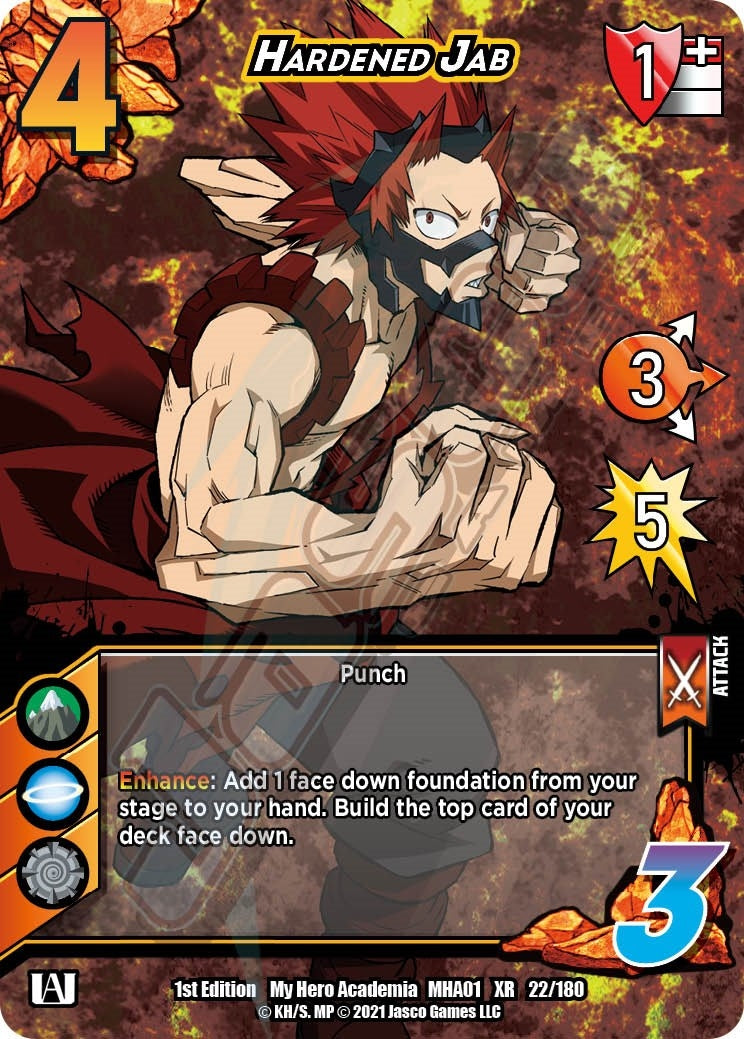 Image for Hardened Jab (XR) (UniVersus: My Hero Academia) (22/180) - UniVersus