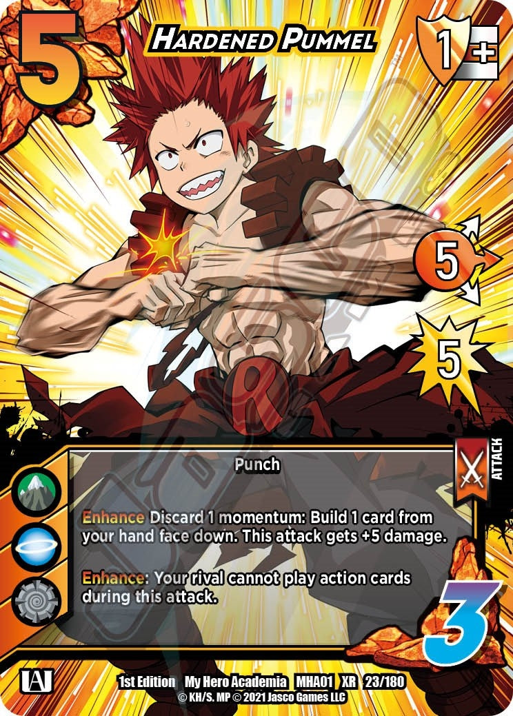 Image for Hardened Pummel (XR) (UniVersus: My Hero Academia) (23/180) - UniVersus