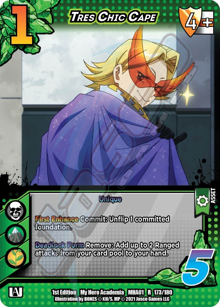 Image for Tres Chic Cape (UniVersus: My Hero Academia) (173/180) - UniVersus