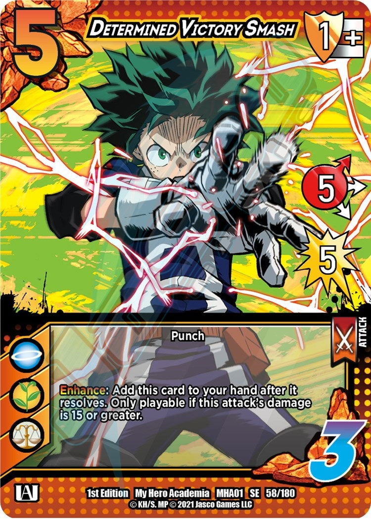 Image for Determined Victory Smash (UniVersus: My Hero Academia) (58/180) - UniVersus