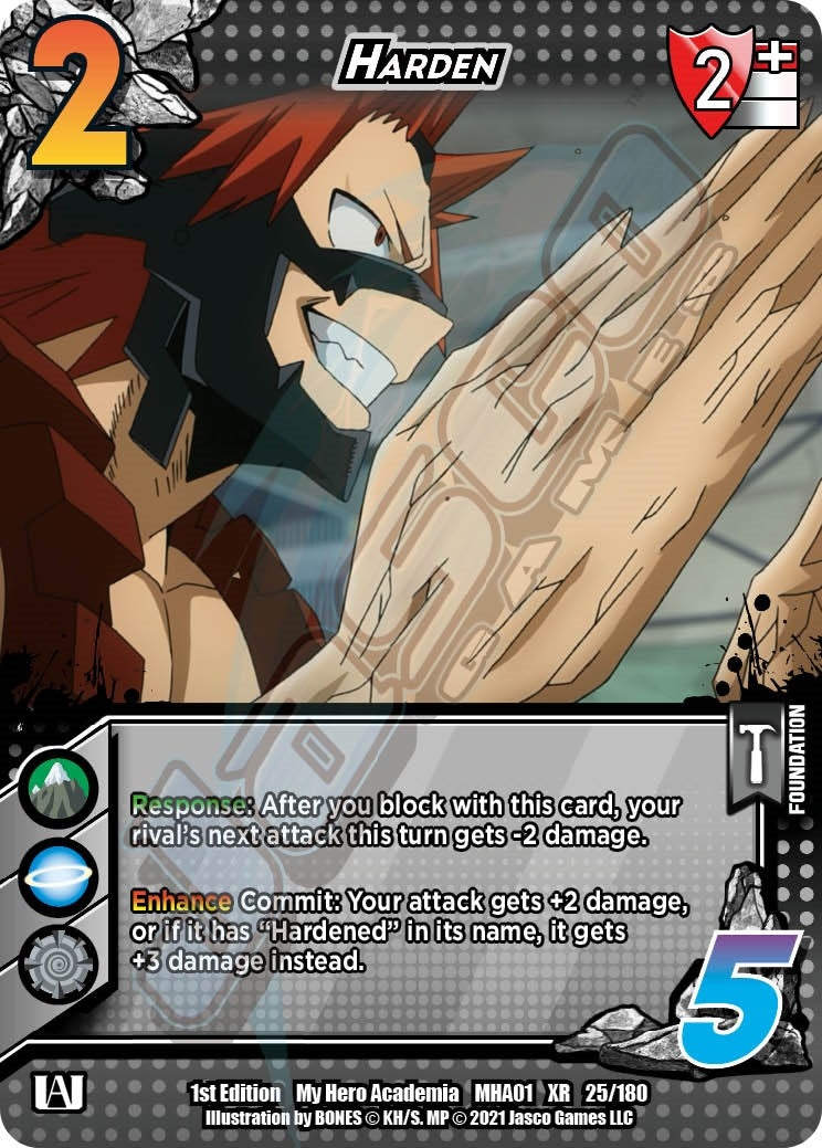 Image for Harden (XR) (UniVersus: My Hero Academia) (25/180) - UniVersus