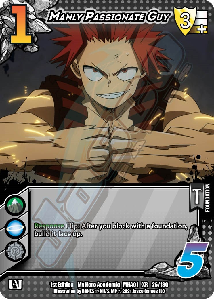 Image for Manly Passionate Guy (XR) (UniVersus: My Hero Academia) (26/180) - UniVersus