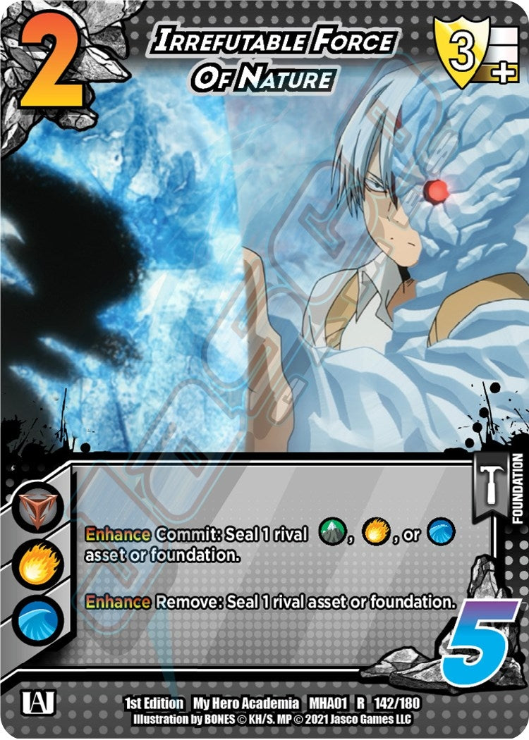 Image for Irrefutable Force of Nature (UniVersus: My Hero Academia) (142/180) - UniVersus