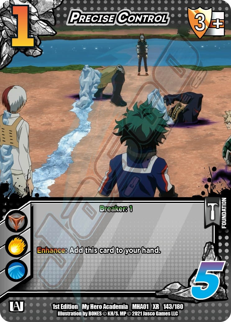 Image for Precise Control (XR) (UniVersus: My Hero Academia) (143/180) - UniVersus
