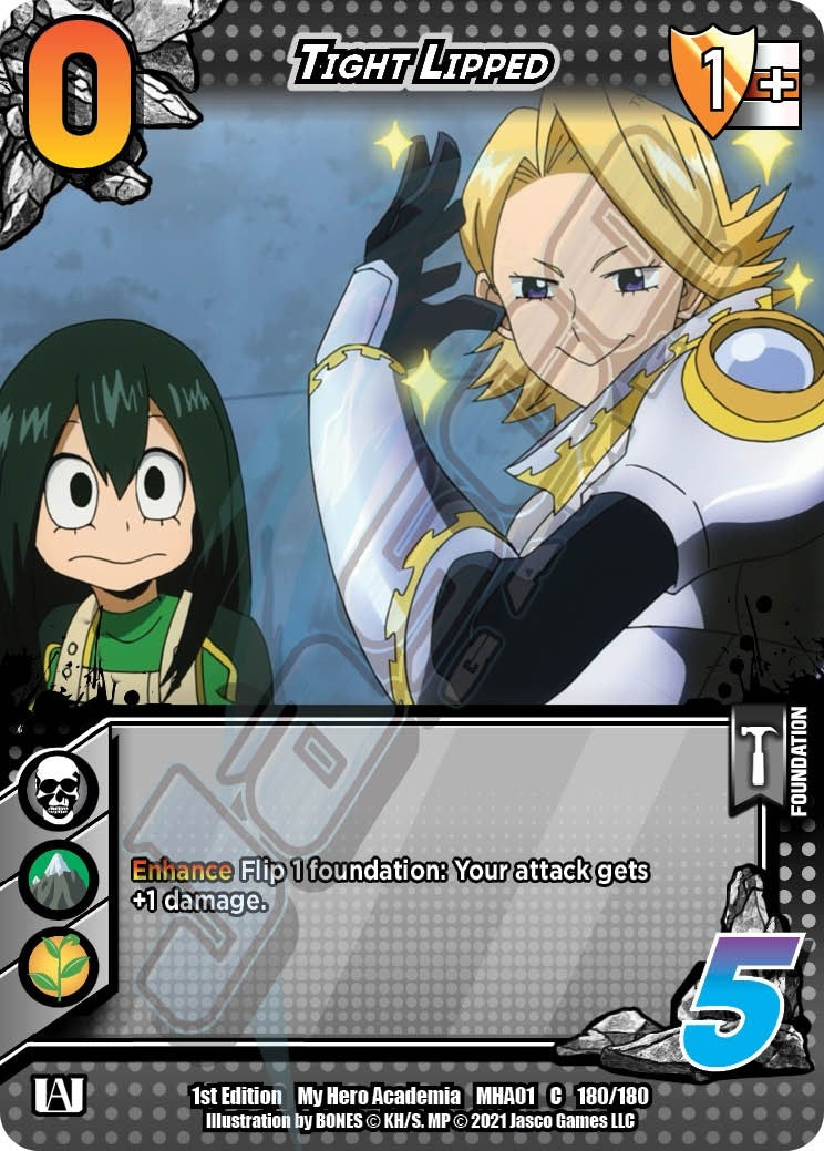 Image for Tight Lipped (UniVersus: My Hero Academia) (180/180) - UniVersus