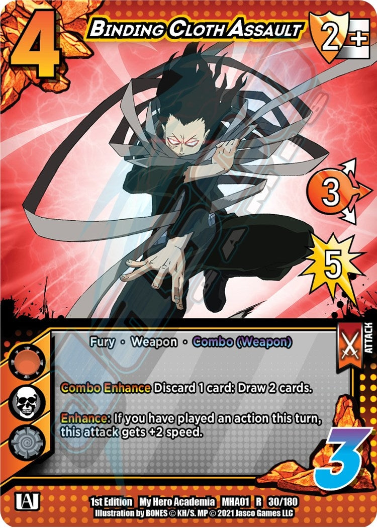 Image for Binding Cloth Assault (UniVersus: My Hero Academia) (30/180) - UniVersus