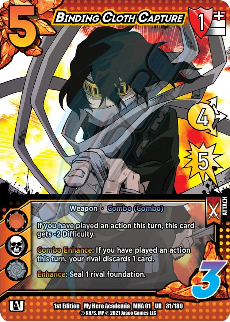 Image for Binding Cloth Capture (UniVersus: My Hero Academia) (31/180) - UniVersus
