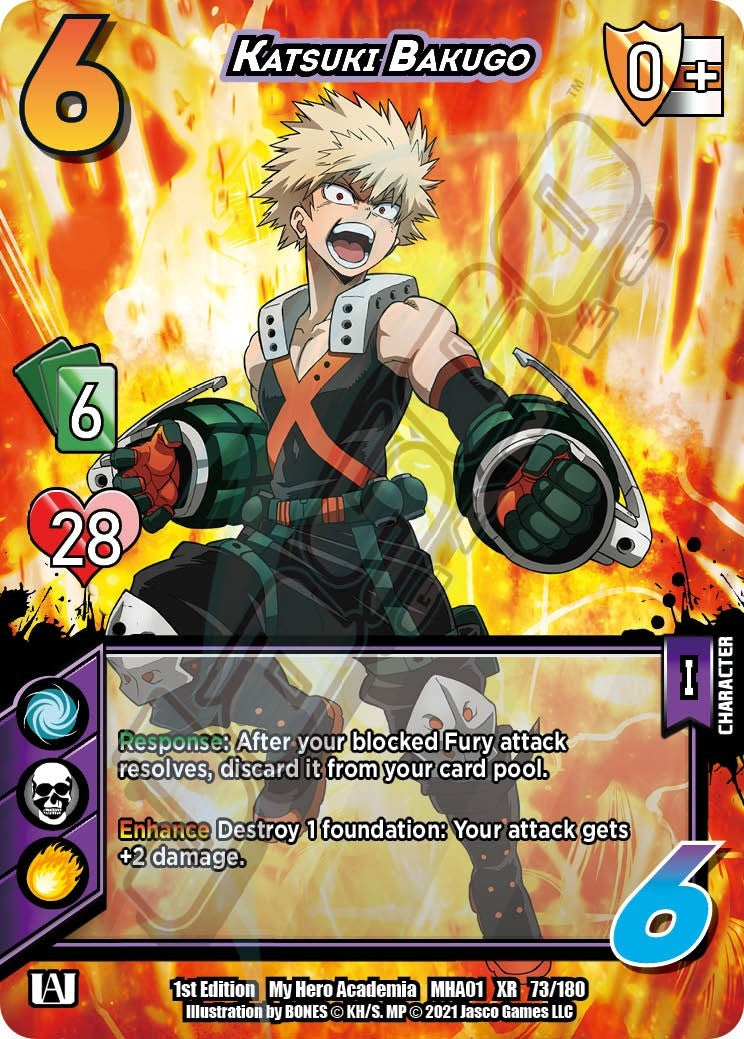 Image for Katsuki Bakugo (XR) (UniVersus: My Hero Academia) (73/180) - UniVersus