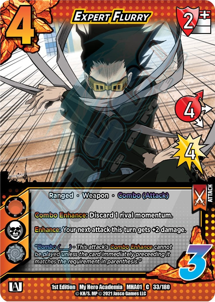 Image for Expert Flurry (UniVersus: My Hero Academia) (33/180) - UniVersus
