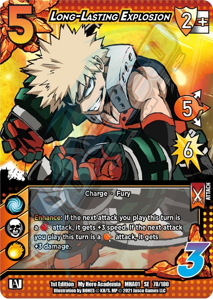 Image for Long-Lasting Explosion (UniVersus: My Hero Academia) (78/180) - UniVersus