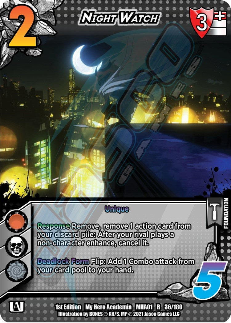 Image for Night Watch (UniVersus: My Hero Academia) (36/180) - UniVersus