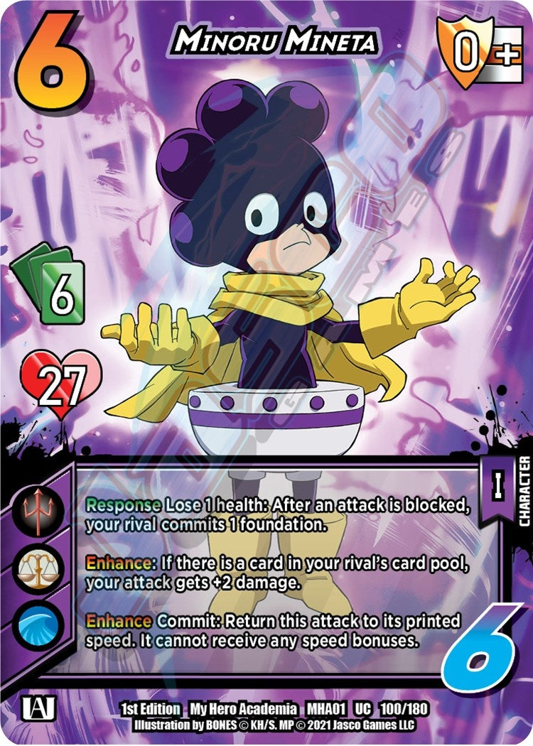 Image for Minoru Mineta (UniVersus: My Hero Academia) (100/180) - UniVersus
