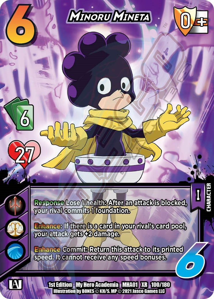Image for Minoru Mineta (XR) (UniVersus: My Hero Academia) (100/180) - UniVersus