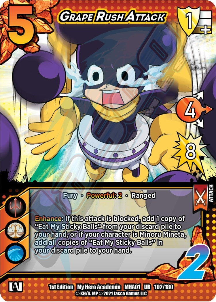 Image for Grape Rush Attack (UniVersus: My Hero Academia) (102/180) - UniVersus