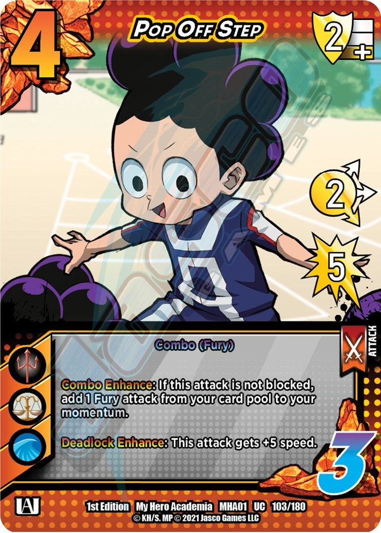 Image for Pop Off Step (UniVersus: My Hero Academia) (103/180) - UniVersus