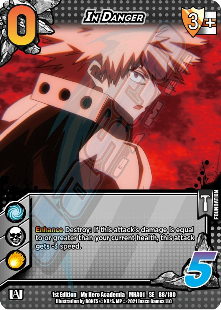Image for In Danger (UniVersus: My Hero Academia) (88/180) - UniVersus