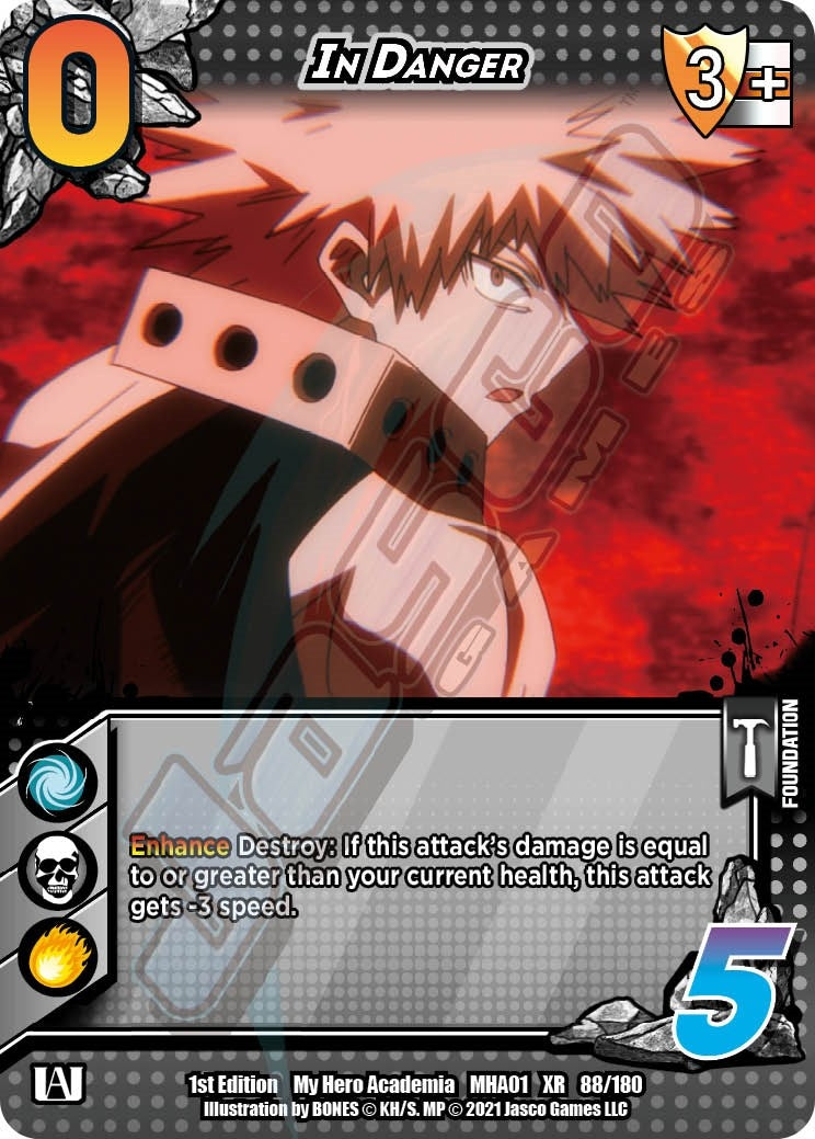 Image for In Danger (XR) (UniVersus: My Hero Academia) (88/180) - UniVersus