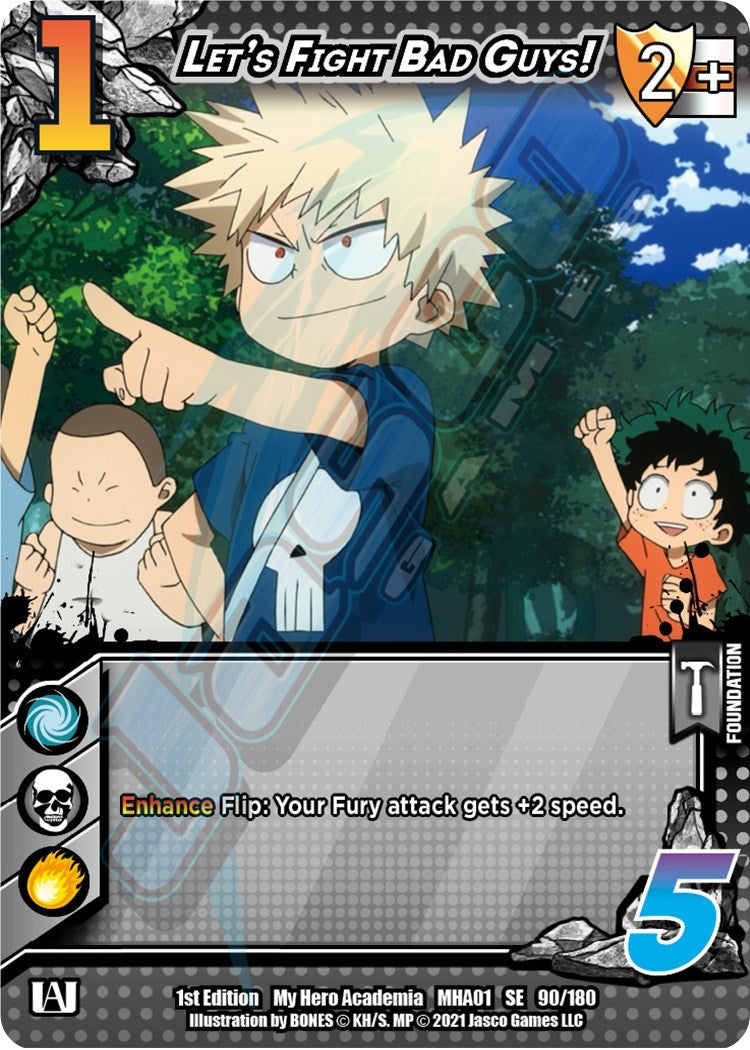 Image for Let's Fight Bad Guys! (UniVersus: My Hero Academia) (90/180) - UniVersus