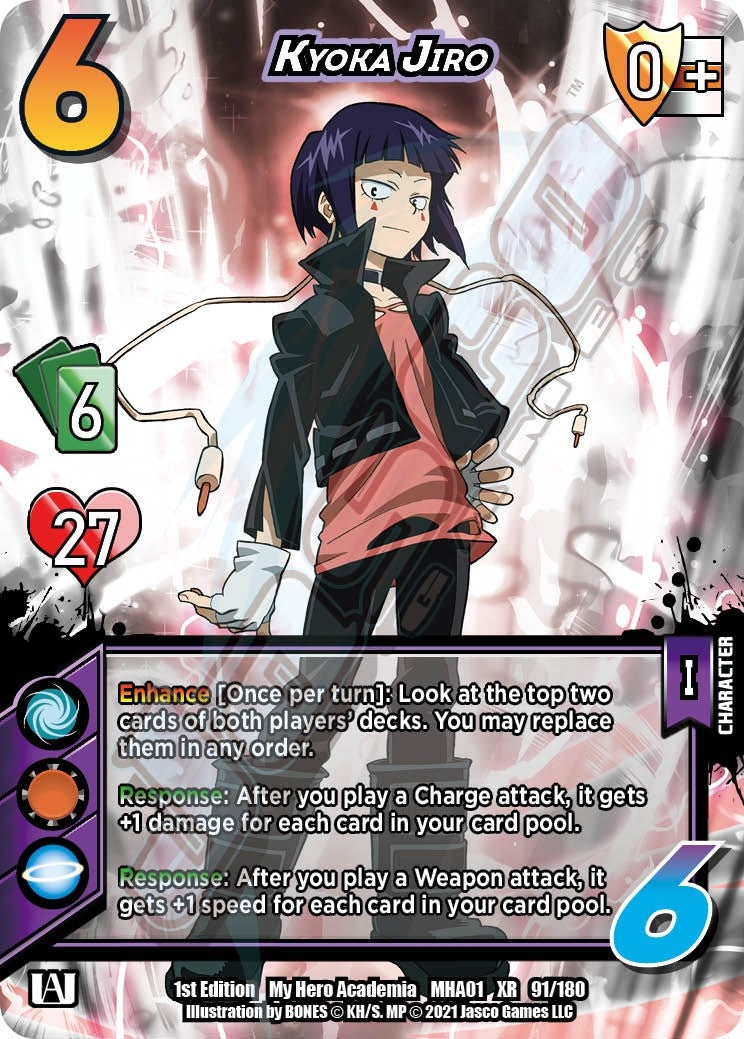 Image for Kyoka Jiro (XR) (UniVersus: My Hero Academia) (91/180) - UniVersus