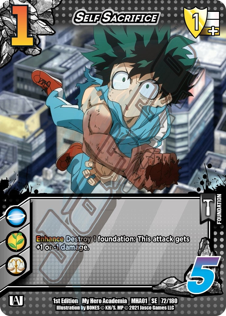 Image for Self Sacrifice (UniVersus: My Hero Academia) (72/180) - UniVersus