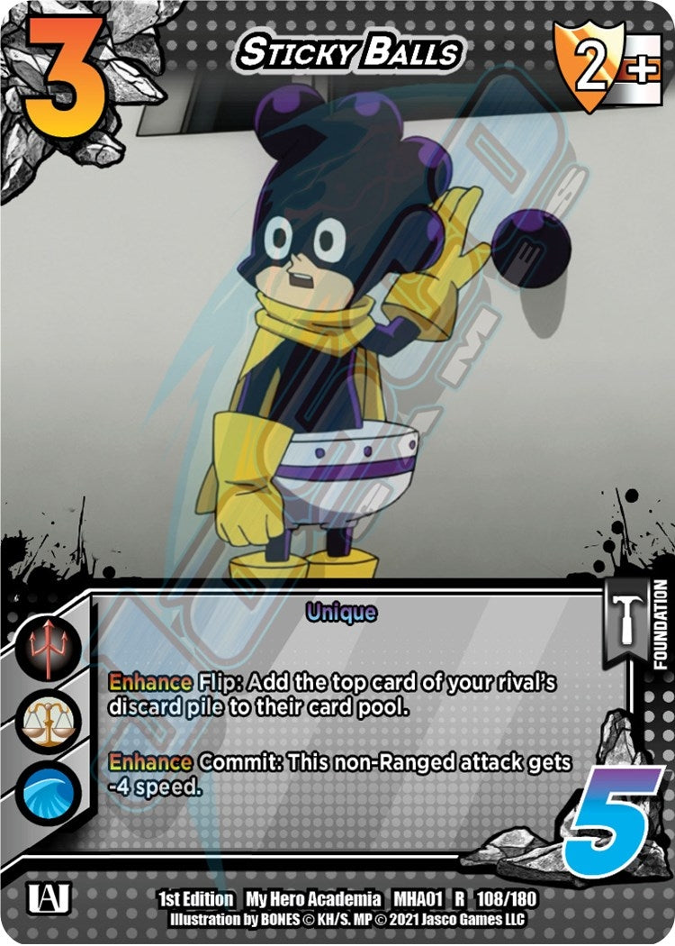 Image for Sticky Balls (UniVersus: My Hero Academia) (108/180) - UniVersus