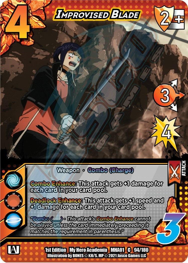 Image for Improvised Blade (UniVersus: My Hero Academia) (94/180) - UniVersus