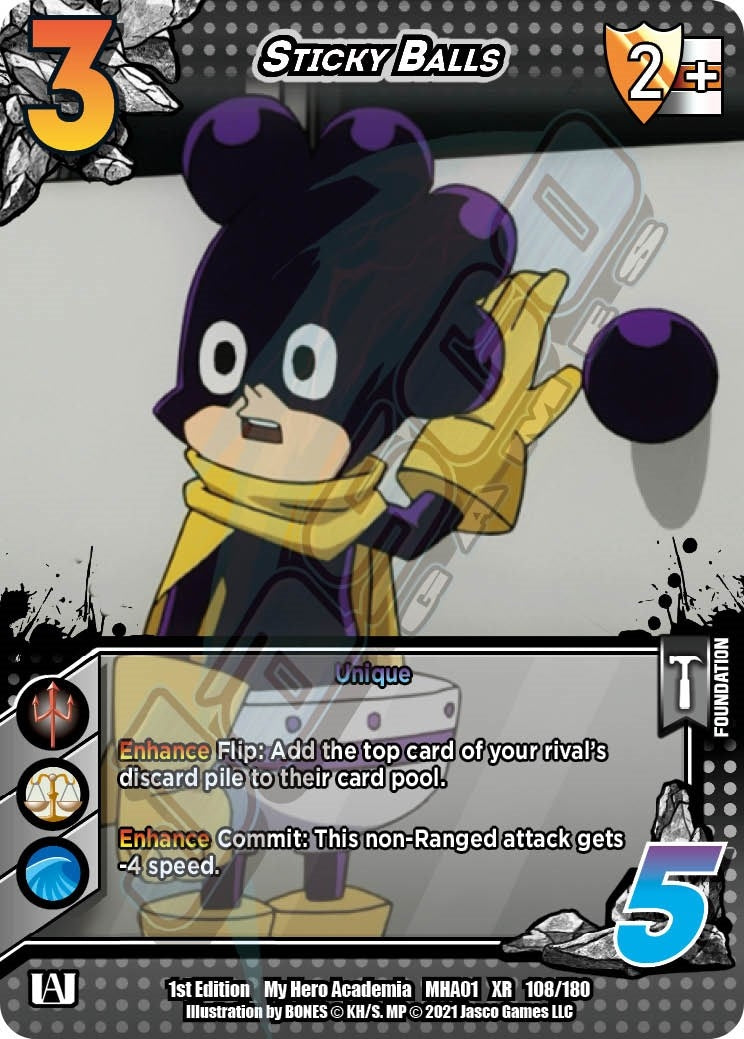 Image for Sticky Balls (XR) (UniVersus: My Hero Academia) (108/180) - UniVersus