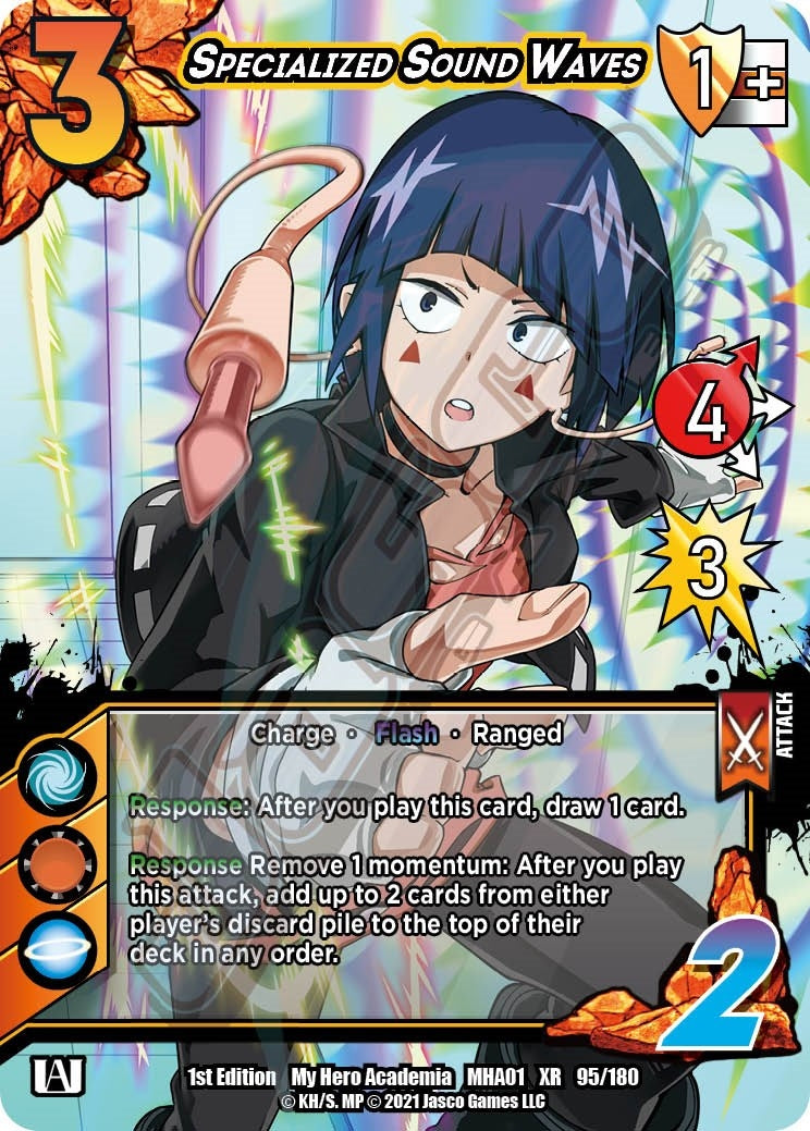 Image for Specialized Sound Waves (XR) (UniVersus: My Hero Academia) (95/180) - UniVersus