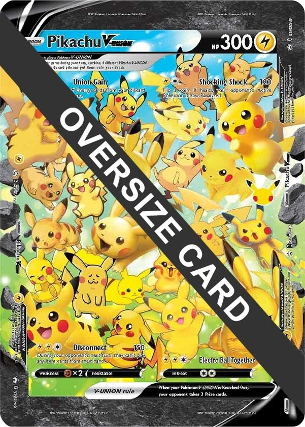 Image for Pikachu V-UNION (Jumbo Cards) - Pokemon