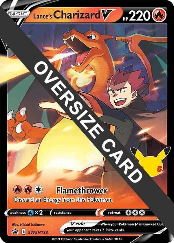 Image for Lance's Charizard V - SWSH133 (Jumbo Cards) (SWSH133) - Pokemon