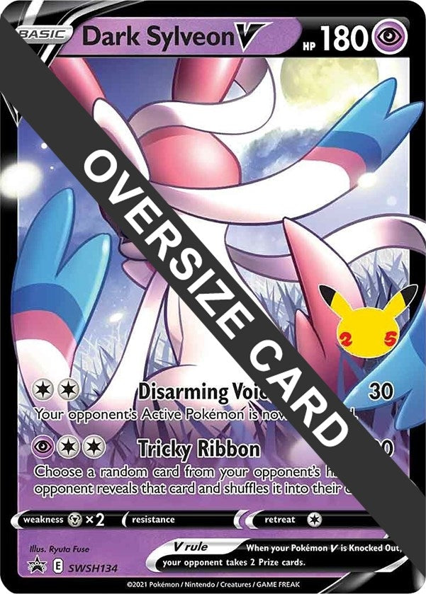 Image for Dark Sylveon V - SWSH134 (Jumbo Cards) (SWSH134) - Pokemon