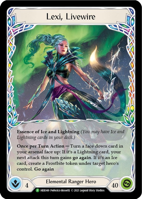Image for Lexi, Livewire - HER049 (Flesh and Blood: Promo Cards) (HER049) - Flesh and Blood TCG